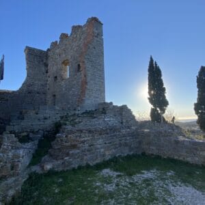 La rocca Campiglia Marittima