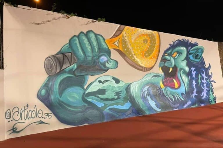 Murales Padel ASD Magona Piombino