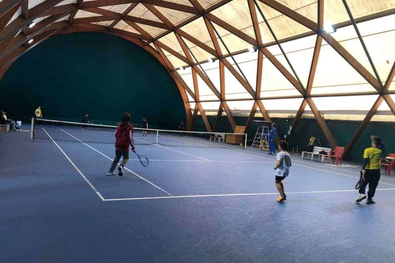 campo da tennis indoor associazione tennistica piombinese