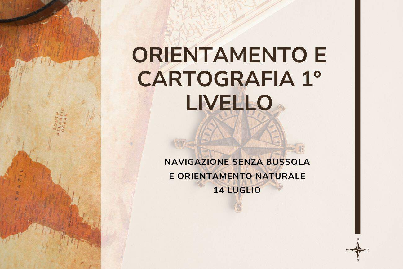 corso orientamento e cartografia toscana