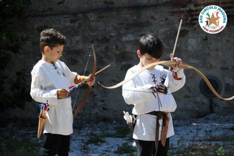 tico con l’arco storico asd circolo ricreativo e sportivo magona piombino