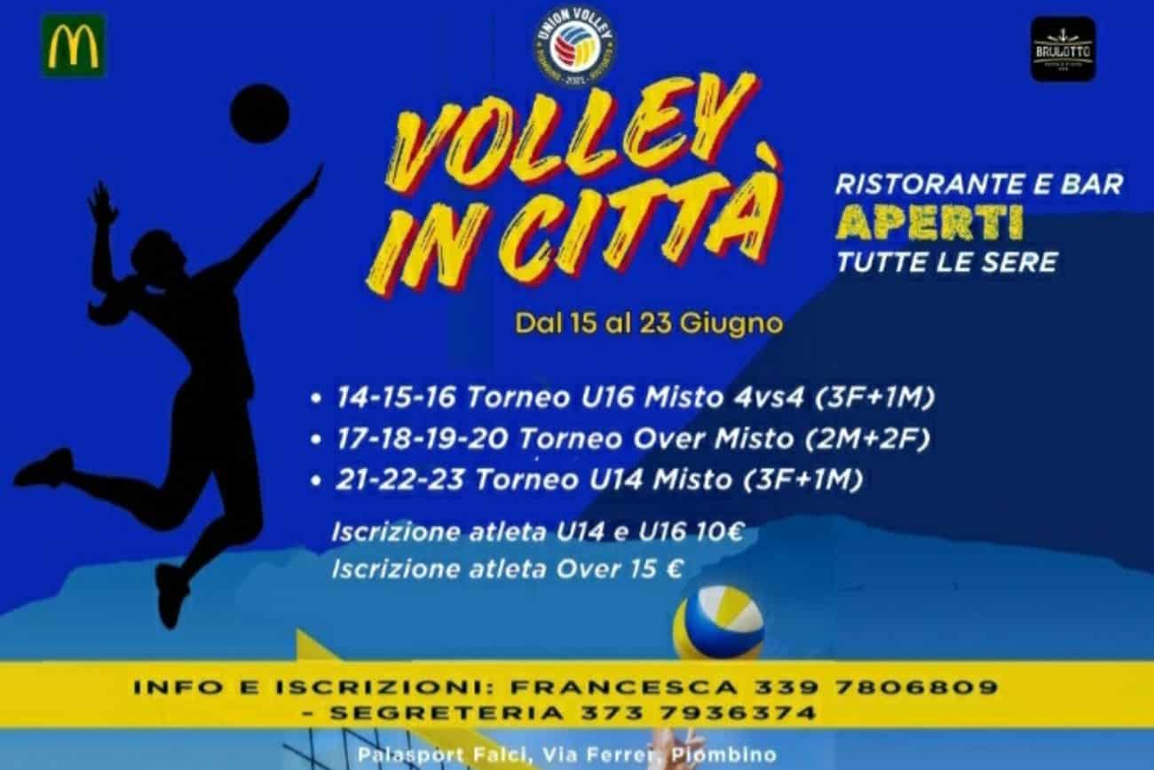 volley in città piombino