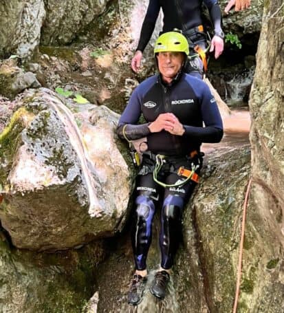 Avventura di canyoning nei canyon della Val di Lima